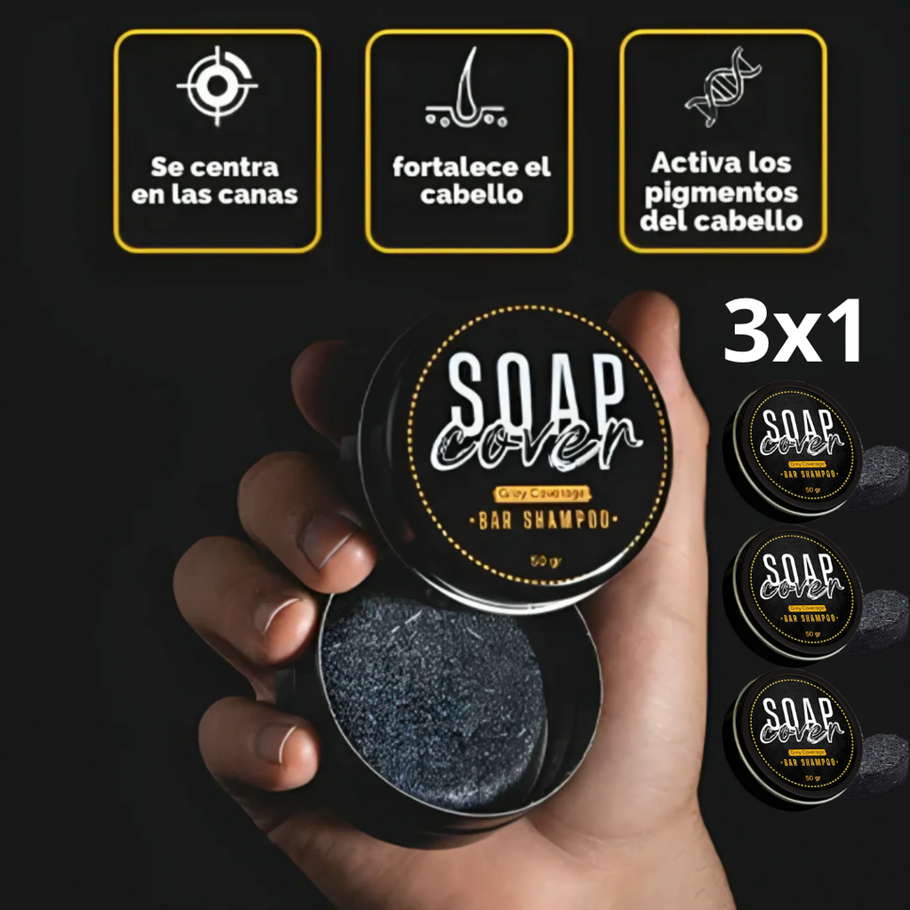 Jabon de Henna Anticanas 3x1